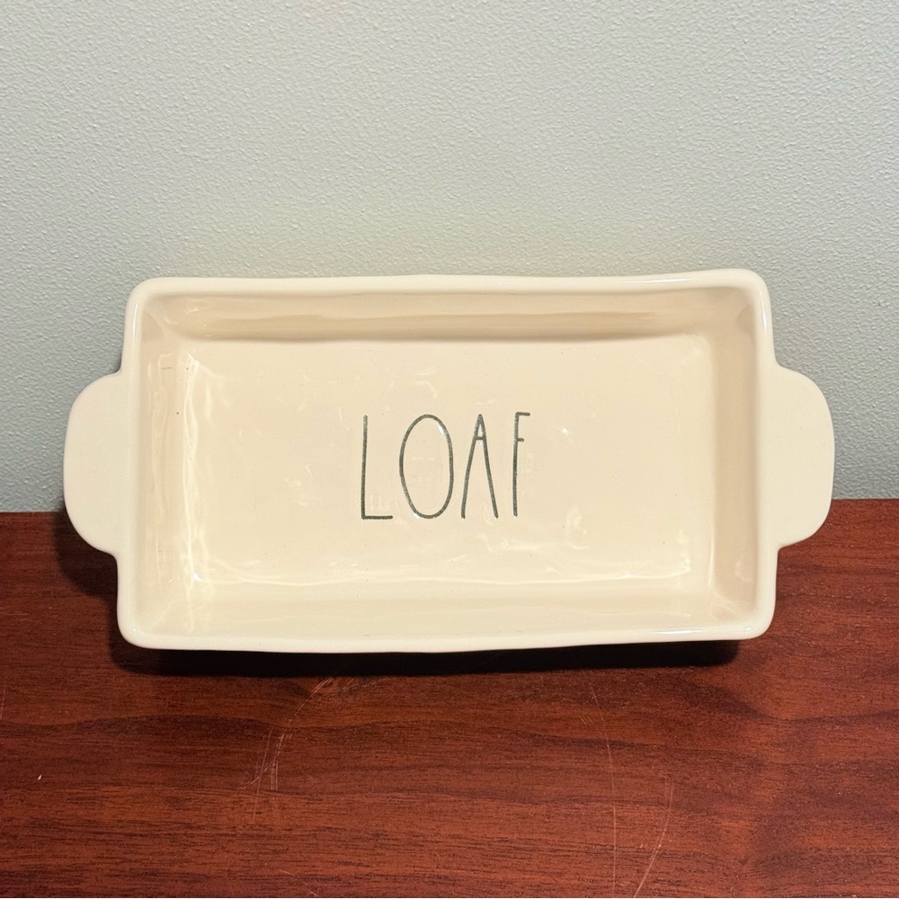 RAE DUNN LOAF LL Ceramic‎ Pottery Baking Dish NWT